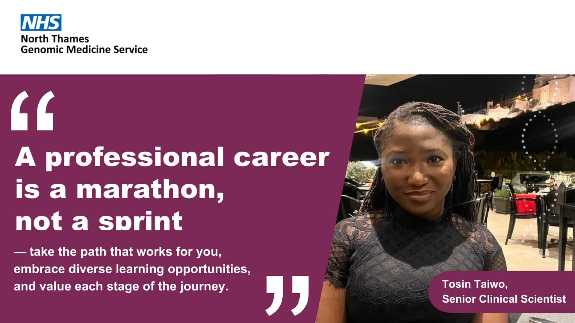 Career story quotes on LinkedIn - Tosin Taiwo