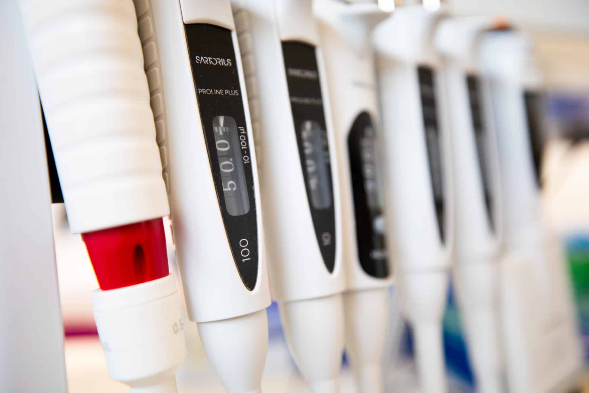 a scientist standing in a lab
