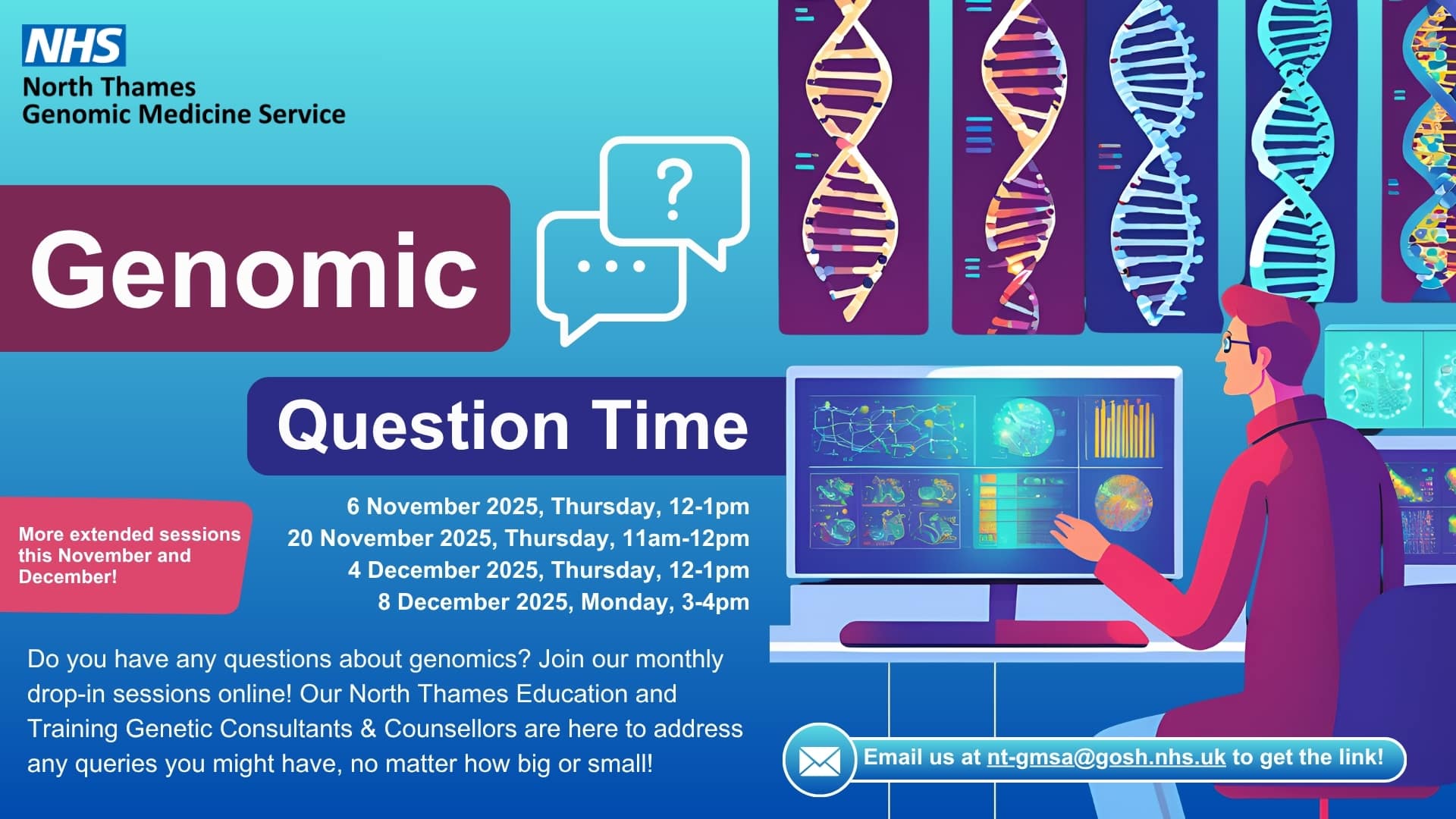 Genomic Question Time 2025 Nov-Dec